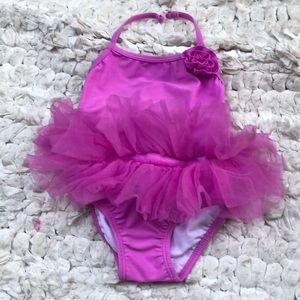18 Month Girl one piece bathing suit